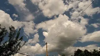 Blue Sky and Clouds Timelapse | Calm and Soothing Background