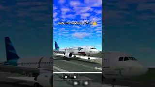 Can you give this landing 10/10? ⭐ #automobile #airplane #aviation #planespotting #shorts #landing