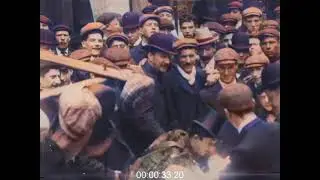 1900 - Amazing London East End Street Scenes {Colorized}