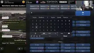 Ninja playing gran Turismo 7 in  Manufacturer cup p2