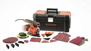 BLACK+DECKER&trade; Multischuurmachine Autoselect&reg; 220W  // Multi-Ponceuse Autoselect&reg; 220W