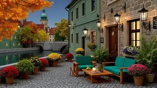 Night Jazz Ambience - Весенняя атмосфера кофейни и плавная расслабляющая музыка