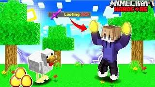 Minecraft But, Chicken EGGS Are SUPER OP In Minecraft Hardcore😱