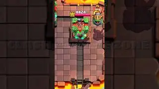 Distract inferno dragon #clashroyale