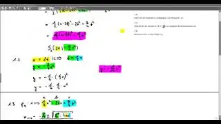 Aufgabe Parabelschar mit Parameter Mathematik FOS BOS Wirtschaft