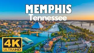 Memphis, Tennessee, USA 🇺🇸 | 4K Drone Footage
