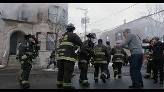 Brettsey - Chicago Fire - 4x15 - Casey saves a cat