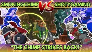 Neck and Neck Battle! | TheSmokingChimp (Ahri & Darius) vs ShotyGaming (Ekko & Warwick) &ndash; 2XKO