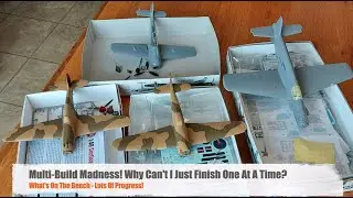 Tamiya, Airfix, Hasegawa Trumpeter - Multi-Build Madness!