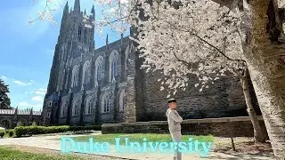 Ken visits Duke university - Kid travels US