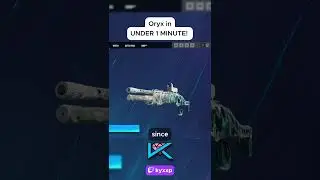 ORYX in UNDER 1 MINUTE! #shorts #rainbowsixsiege #siege #r6s #rainbow #ubisoftpartner #twitch