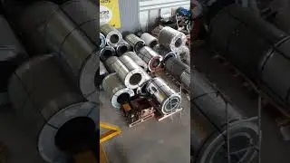 Производство профнастила на Вологодском заводе 