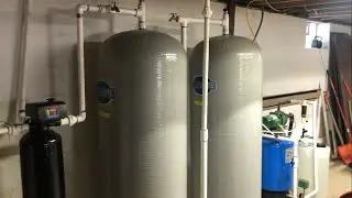 Pond water filtration system for drinking water and whole house use
