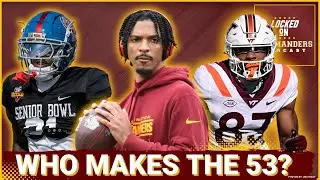 Commanders' Post-NFL Draft 53-Man Roster Projection Following Rookie Minicamp and Practice Squad