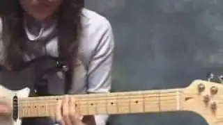Korean Girl Funk Guitar