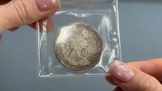 Canada 1965 Silver Dollar Small Beads Pointed 5 ICCS MS64
