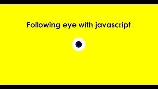Following eye with javascript