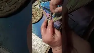НАЧАЛО  ПЛЕТЕНИЯ  В  КРУГ.