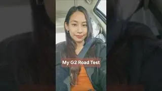 G2 Road Test in Ontario #minivlog #viralshorts #roadtest #drivingtest #axomiya_vlog #ontariocanada