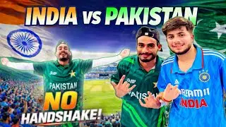 India vs Pakistan🔥| My First Live Match Experience😍|Stadium Match Vlog