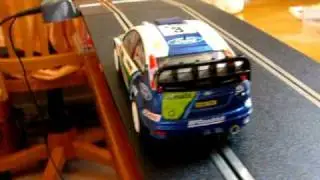 Scalextric Ford Focus rally slot car