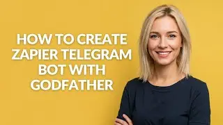 How to Create Zapier Telegram Bot with Godfather - Julia'sTutorials