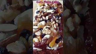 #Shorts_Oats Plum Cake/Eggless Plum Cake/ओट्स प्लम केक