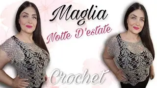 Maglia Notte d'Estate con un Solo Gomitolo: Eleganza Facile e Veloce