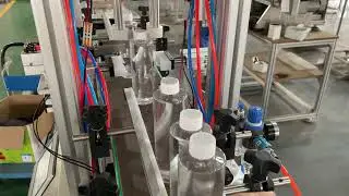 YTK CM120 Automatic Desktop Type Plastic Cap Screw Capping Machine
