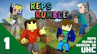 Minecraft: Reps Rumble UHC Season 3b Episode 1 - Risky Gifts