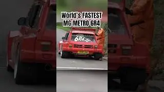 MG Metro 6R4 TWIN TURBO *800HP* Launch #shorts #hillclimbracing