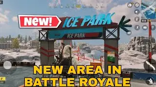 *NEW* ICE PARK AREA in Battle Royale in COD Mobile | Exploring ICE PARK AREA | How to Find it