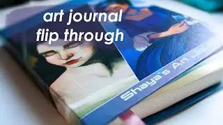 Shaya`s  Art Journal / vol 4 flip trough /2022