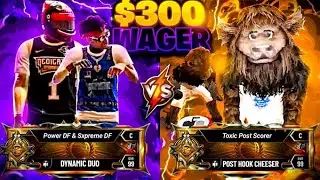 TOXIC LEGEND POST SCORER challenged me for $300 (NBA 2K20)