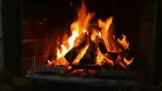 🔥 Cozy Fireplace🔥 Fireplace with Crackling Fire Sounds. Crackling Fireplace