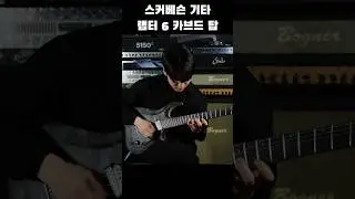 폴란드 기타 스커베슨 랩터 6 #하이엔드기타  #skervesen