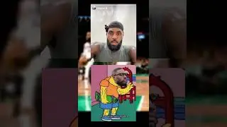 LeBron is Wild #nbamemes #basketball #funny #nbahumor #4urpage