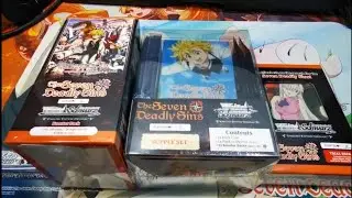 7 Deadly Sins Weiss Schwarz *Opening Every Product!*