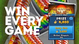 How To Win EVERY Game in Ceramic Crucible (100% win rate) | Bloons TD Battles