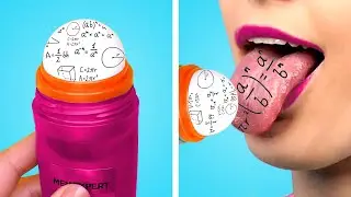 COOL!! LUSTIGE HACKS MIT SCHULMATERIAL ✏️ || N&uuml;tzliche Lifehacks mit Schulmaterial!