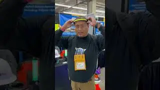 Head commander work light and mind control. lol #construction #worklight #mindcontrol #native