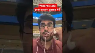 Wizards lose in HEARTBREAKING fashion in preseason game #1