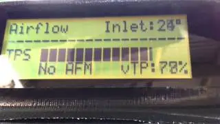 Miata MX5 LCD driver info display (testing) Arduino Microcontroller