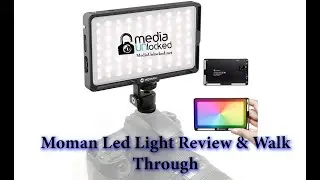 Moman Led Light Review & Walk Through