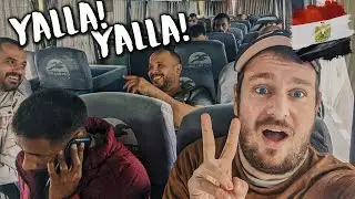 $3 VIP Bus in Egypt 🇪🇬 الإسكندرية إلى القاهرة حافلة vip