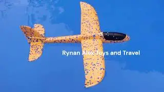 Foam Plane Throwing Glider Outdoor Toy