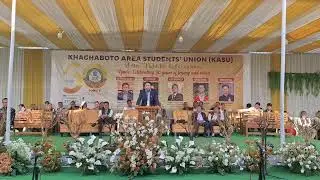 Day 1 | Chief Guest | Shri Jacob Zhimomi Speech | KASU 50