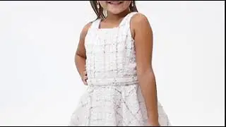 ASHLEYLauren Kids 8041 Tweed Cocktail Dress - Interview, Pageant Wardrobe and Attire.