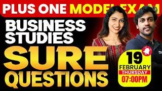 Plus one Business Studies Model Exam | Sure Questions | Exam Winner