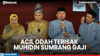 Debat Pilkada Kalsel 2024: Muhidin Siap Sumbangkan Gaji, Acil Odah Terisak Saat Closing Statement